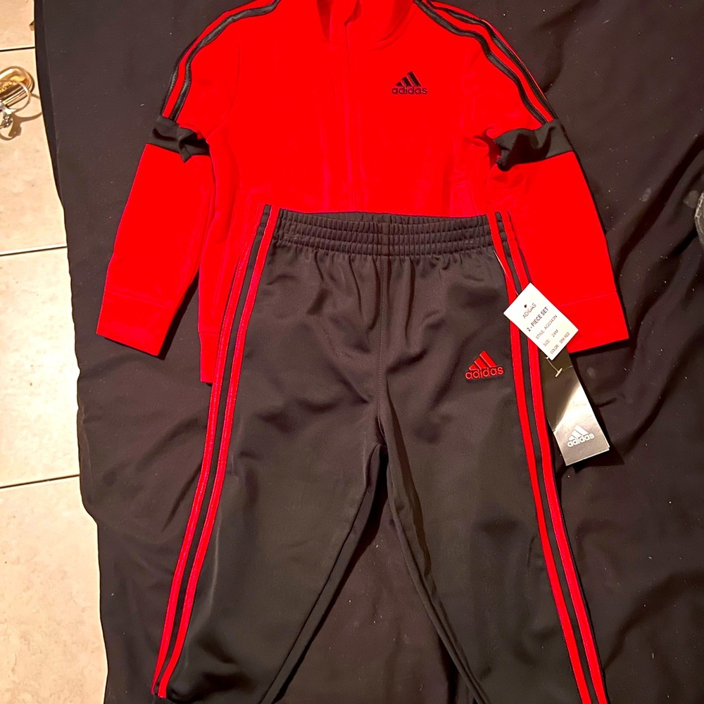 Boys Adidas Pants Set